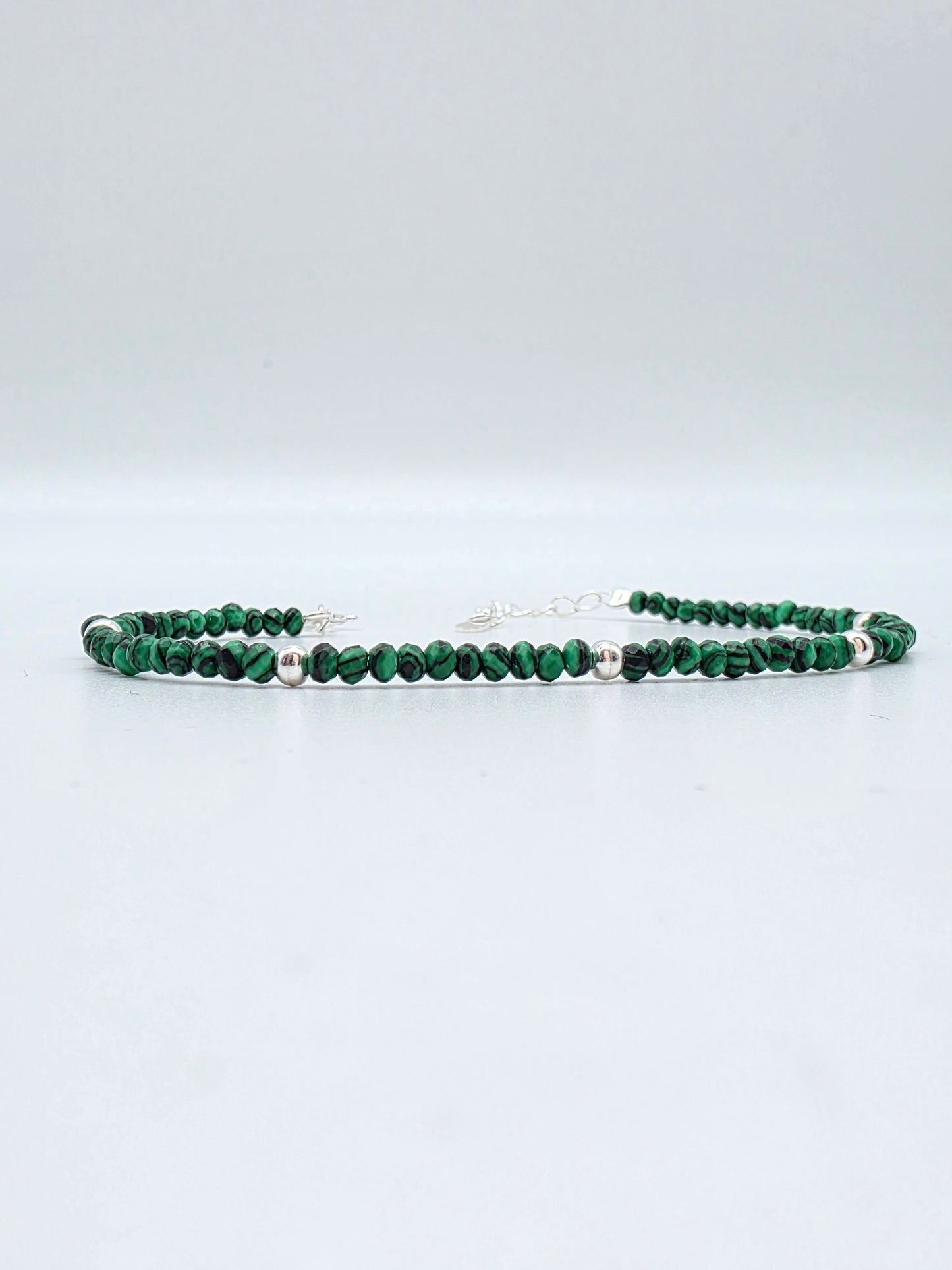 Armband i silver 925 med naturliga stenar