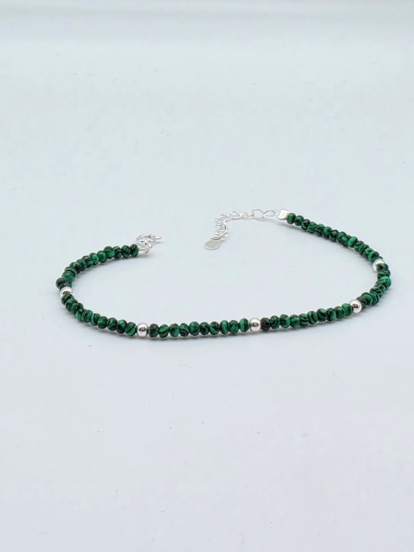 Armband i silver 925 med naturliga stenar