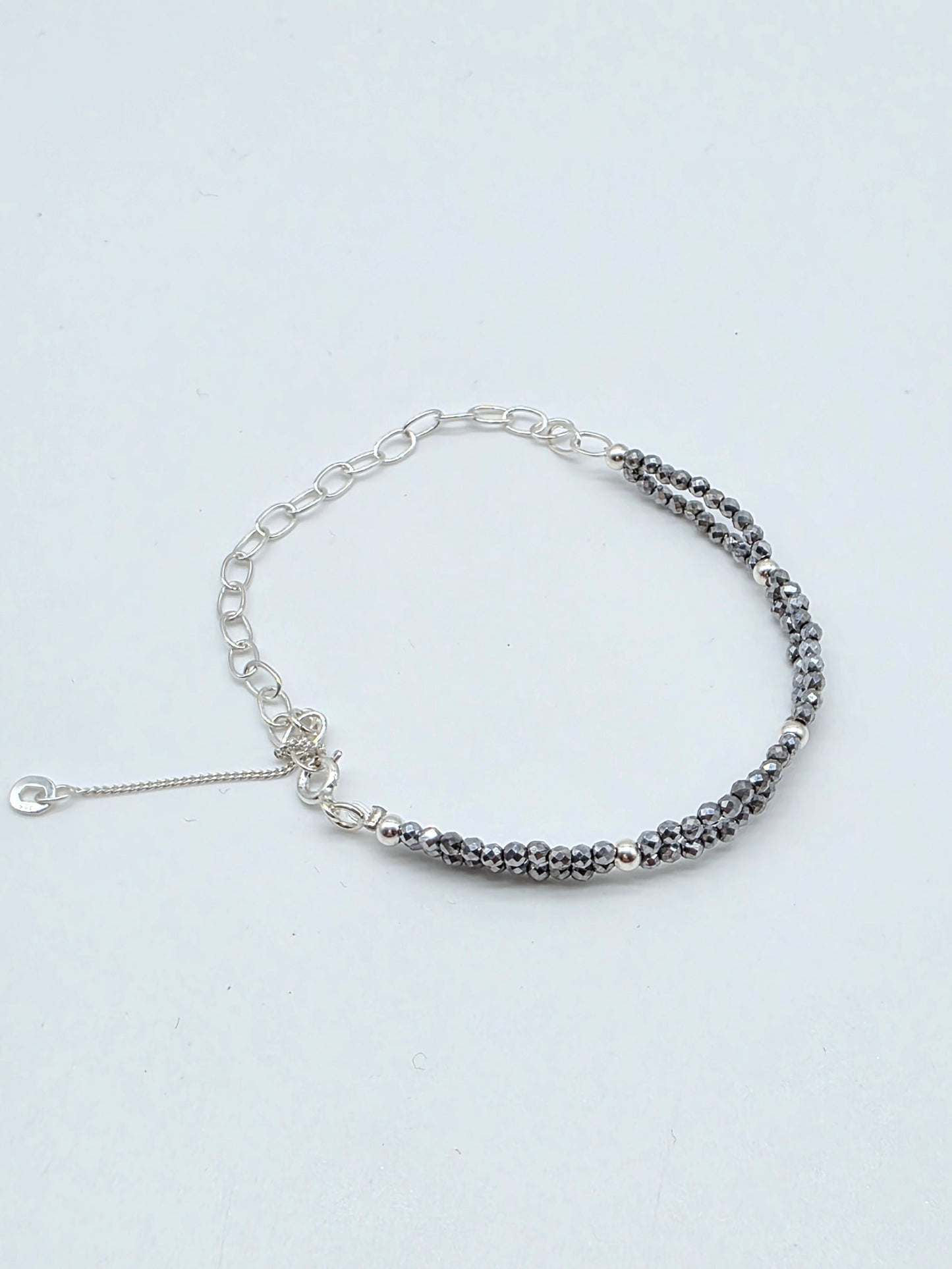 Armband i silver 925 med kristaller