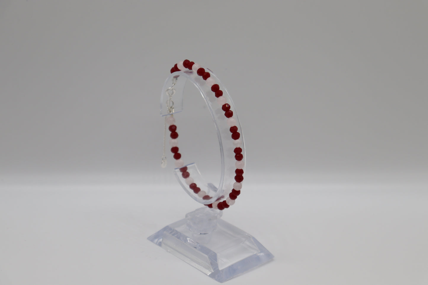 Elegant Armband i Silver med Kristaller