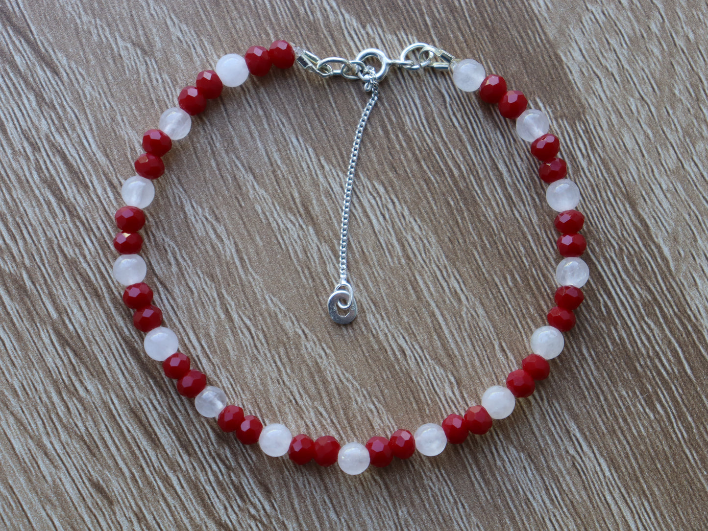 Elegant Armband i Silver med Kristaller