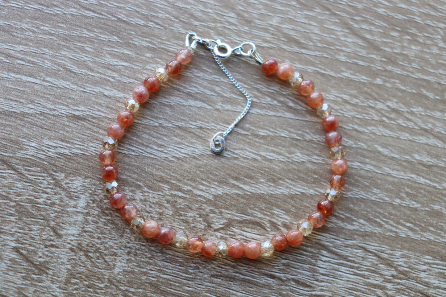 Elegant Armband i Silver med Kristaller