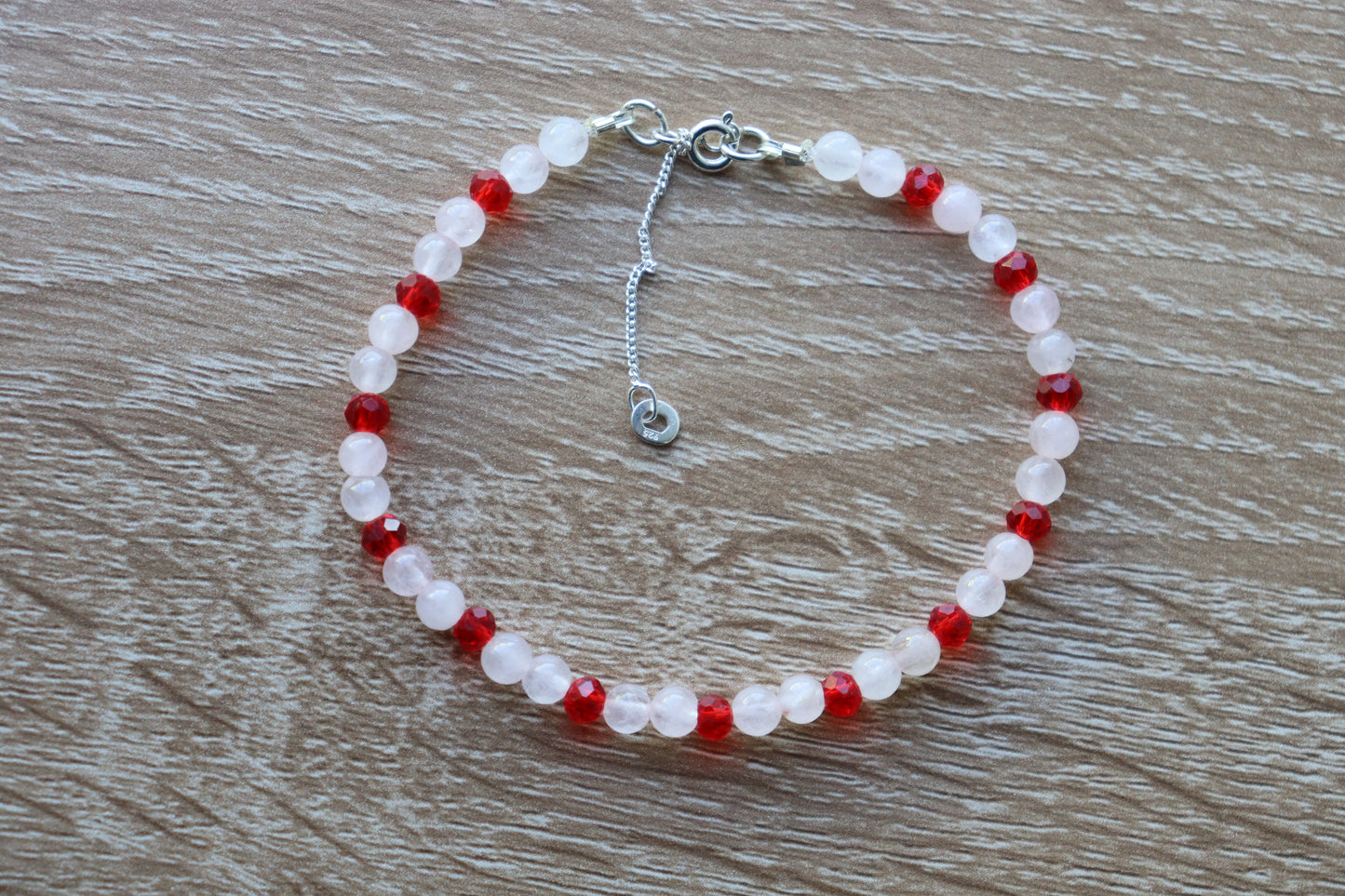 Elegant Armband i Silver med Kristaller