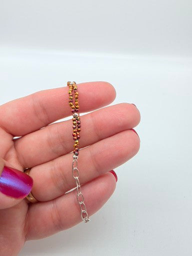 Armband i silver 925 med kristaller