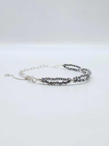 Armband i silver 925 med kristaller