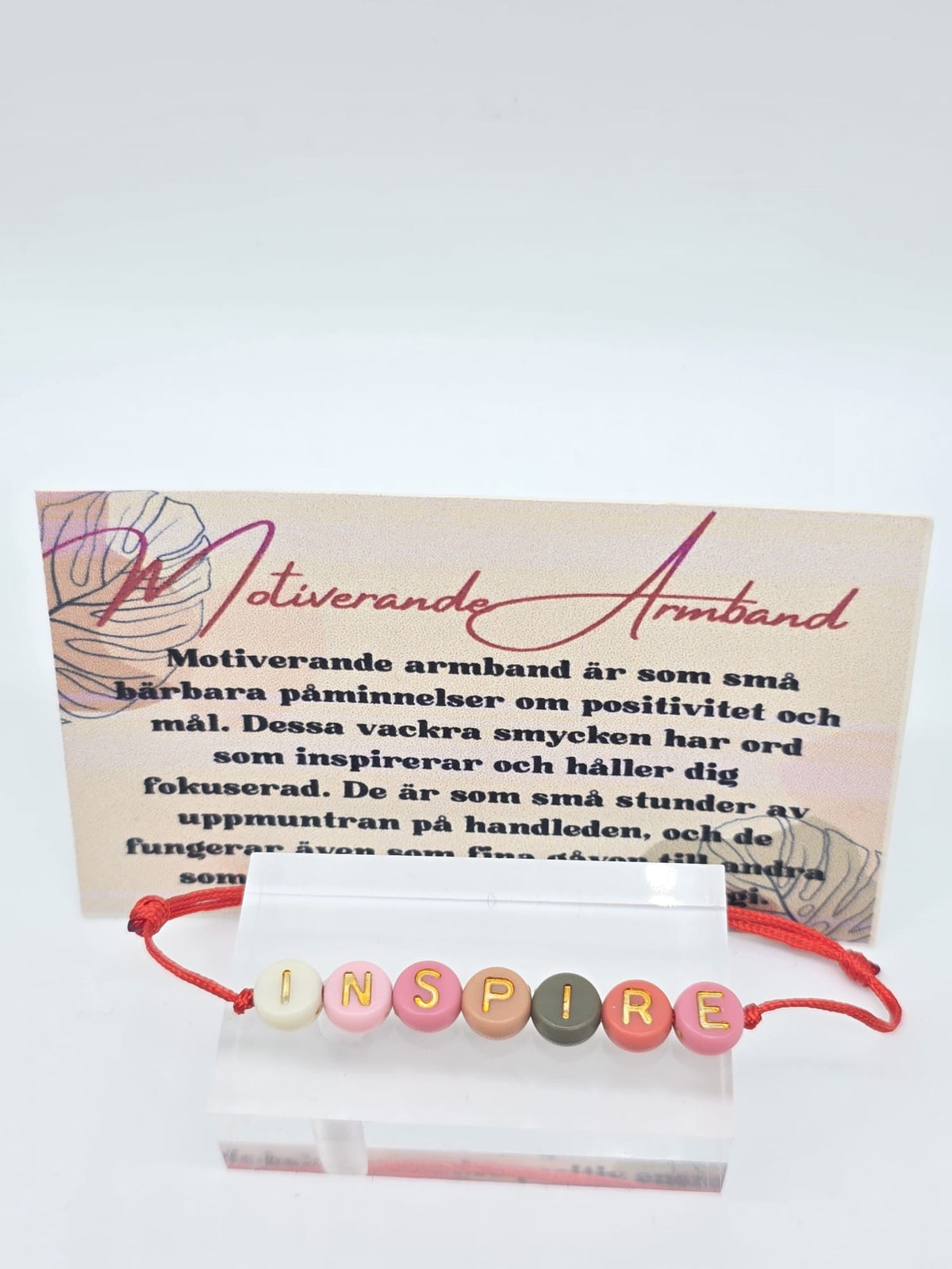 Motiverande armband