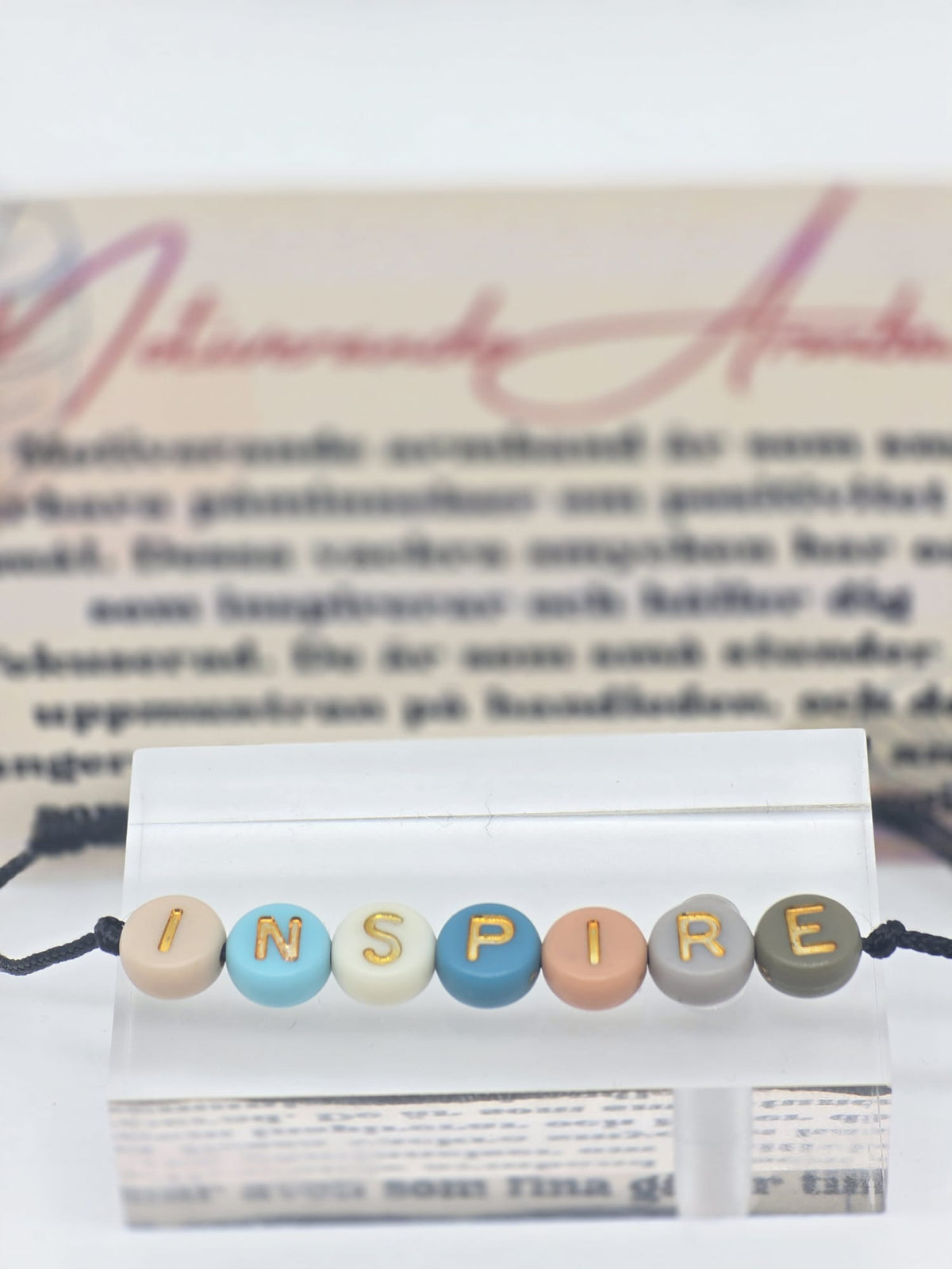 Motiverande armband