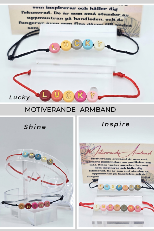 Motiverande armband