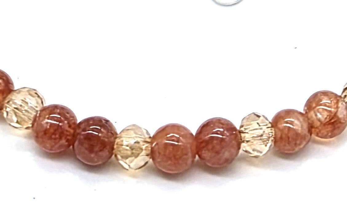 Elegant Armband i Silver med Kristaller