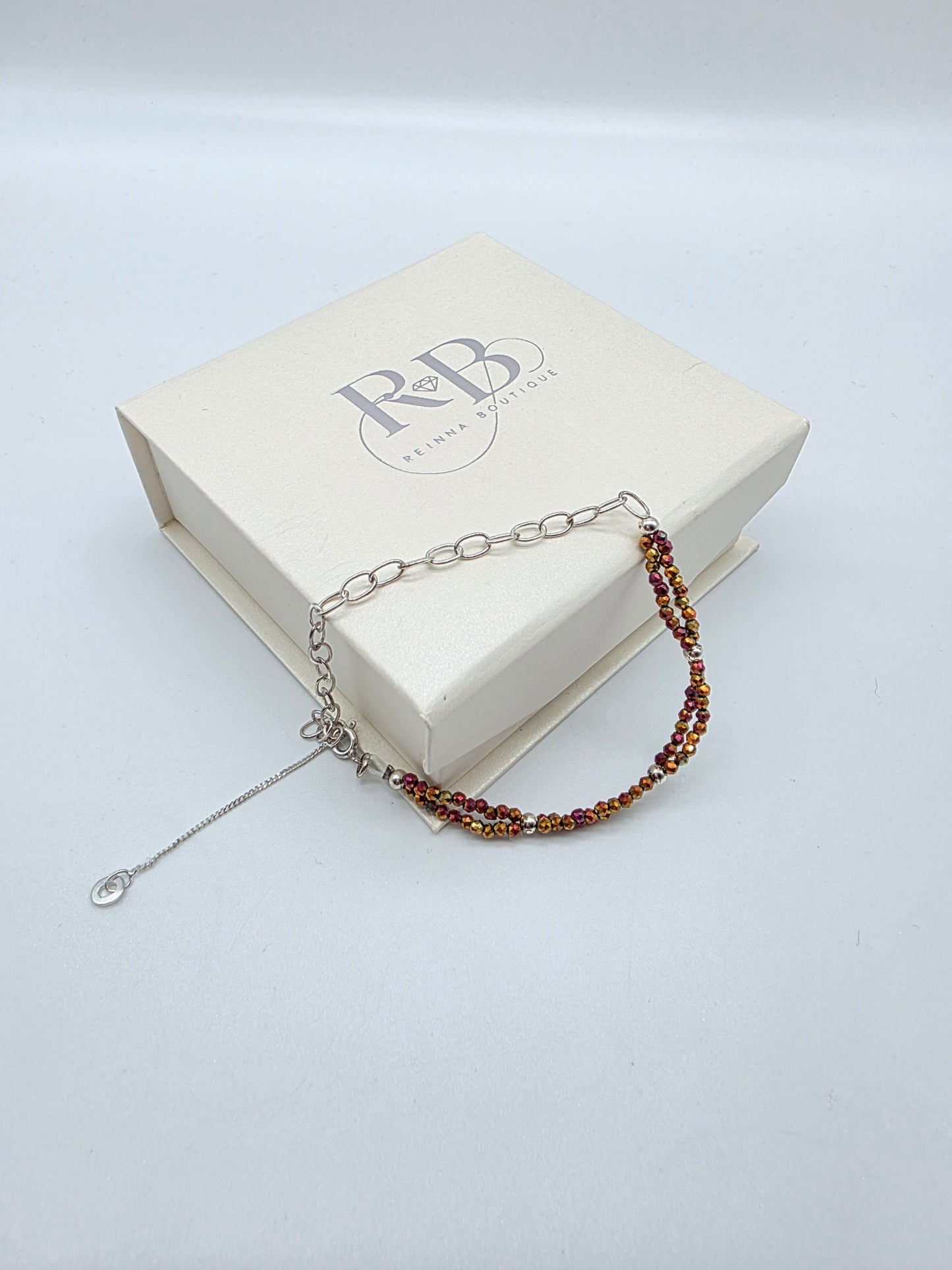 Armband i silver 925 med kristaller