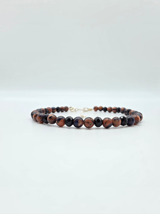 Elegant Armband i Silver med Kristaller