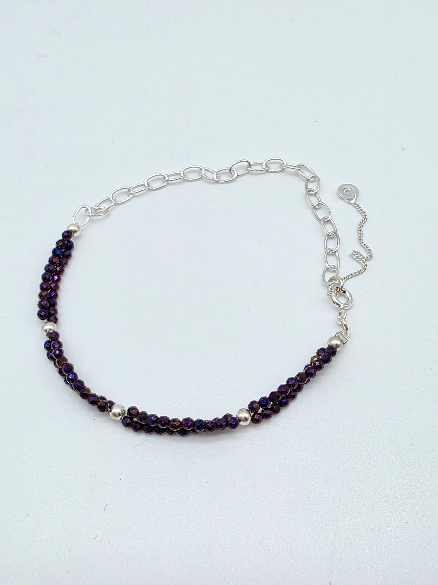 Armband i silver 925 med kristaller