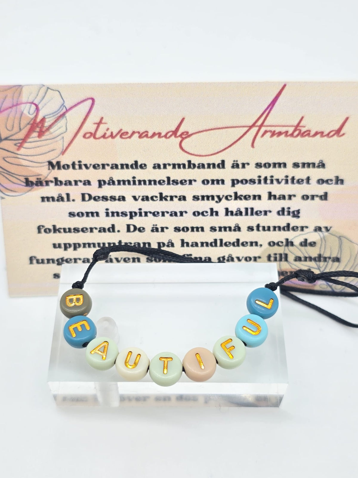 Motiverande armband