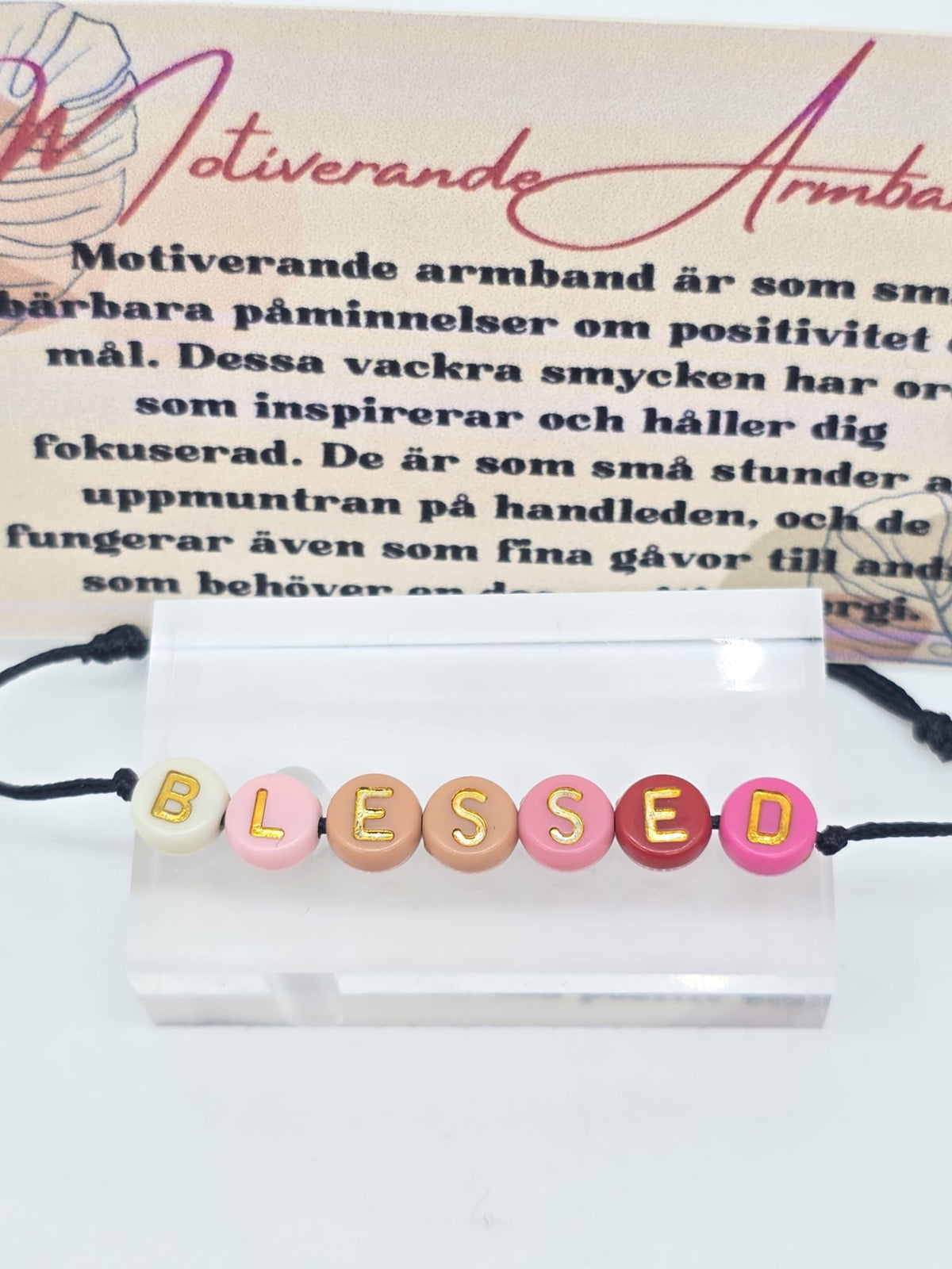 Motiverande armband