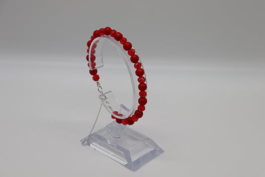 Elegant Armband i Silver med Kristaller