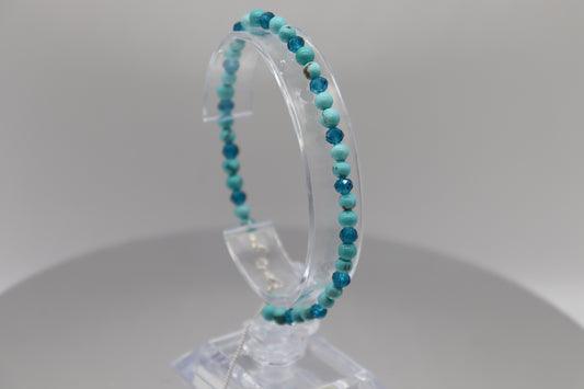 Elegant Armband i Silver med Kristaller