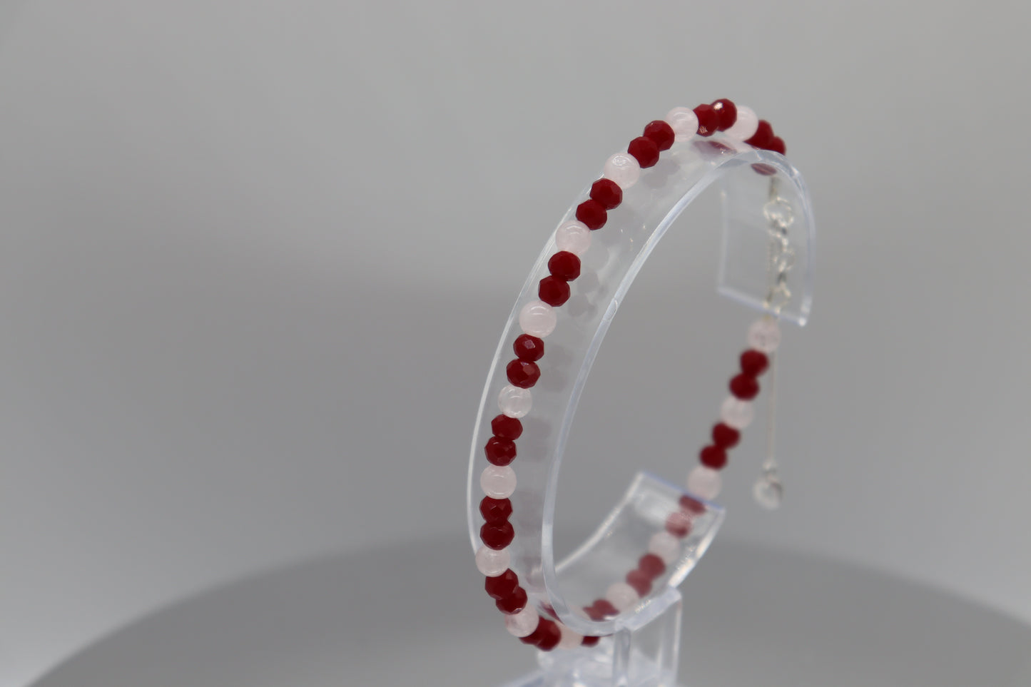 Elegant Armband i Silver med Kristaller