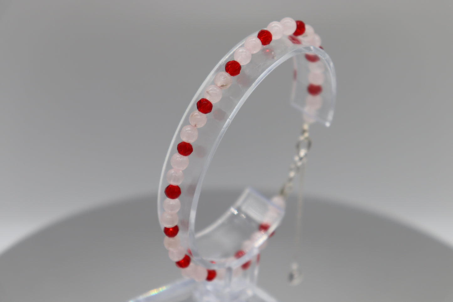Elegant Armband i Silver med Kristaller