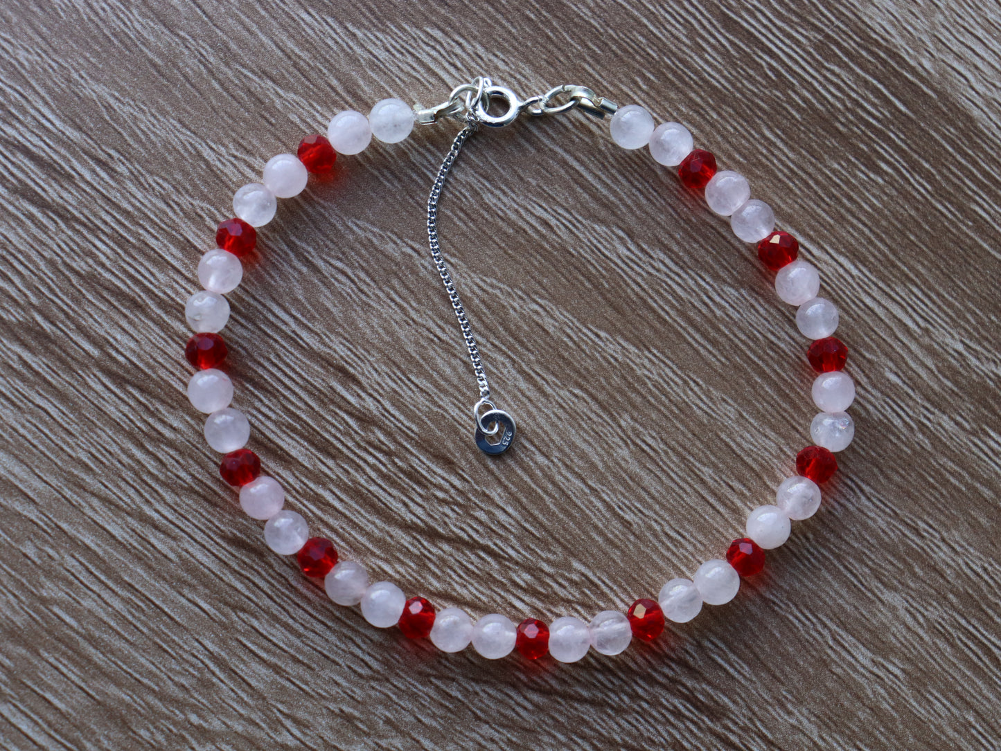 Elegant Armband i Silver med Kristaller
