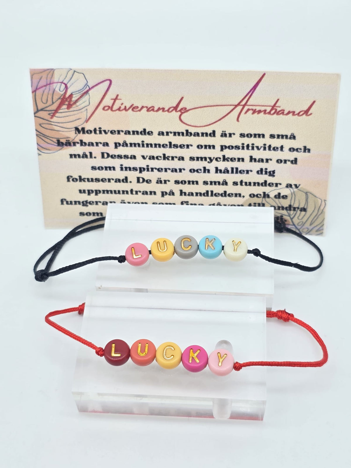 Motiverande armband